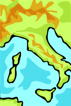 piccola mappa solare dell'Italia